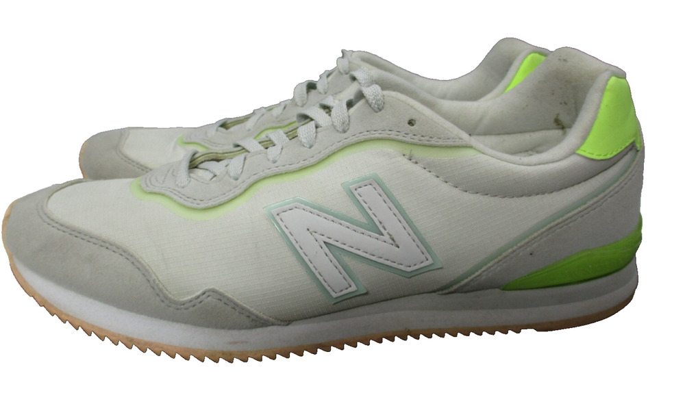 New Balance Sola Sleek Womens Sz 9 B Beige Green Gray Casual Lace-Up Shoes